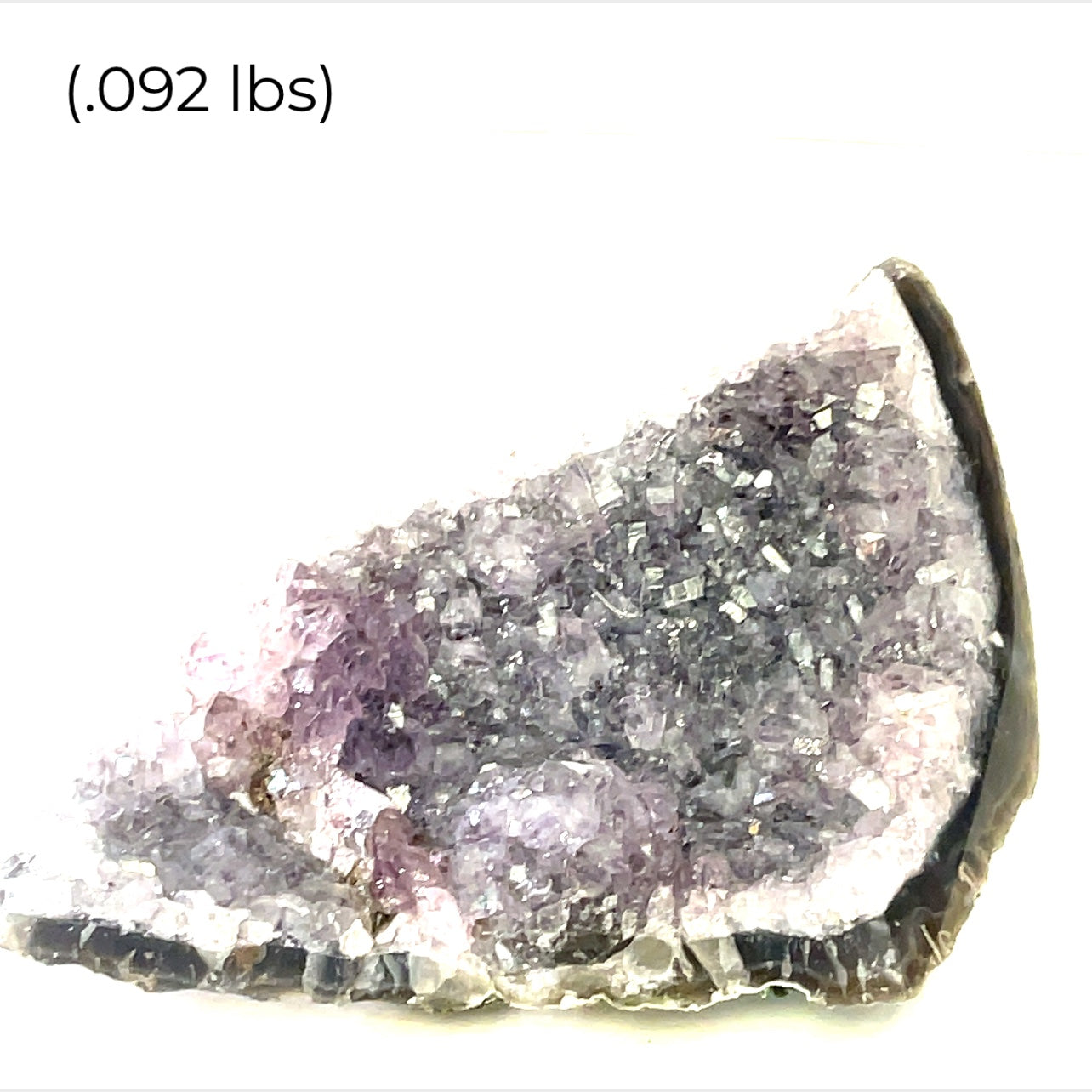 Amethyst , Raw slab Crystal gemstone