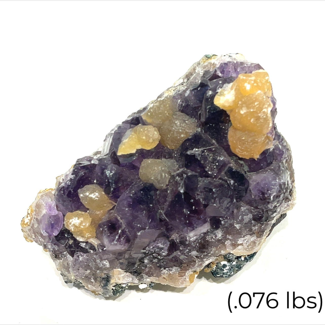 Amethyst , Raw slab Crystal gemstone