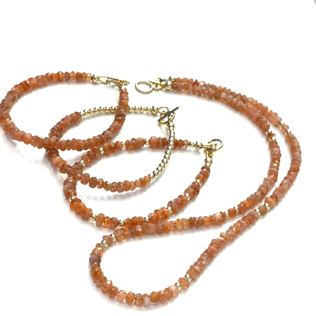 Sunstone Gemstone Bracelets, jewelry