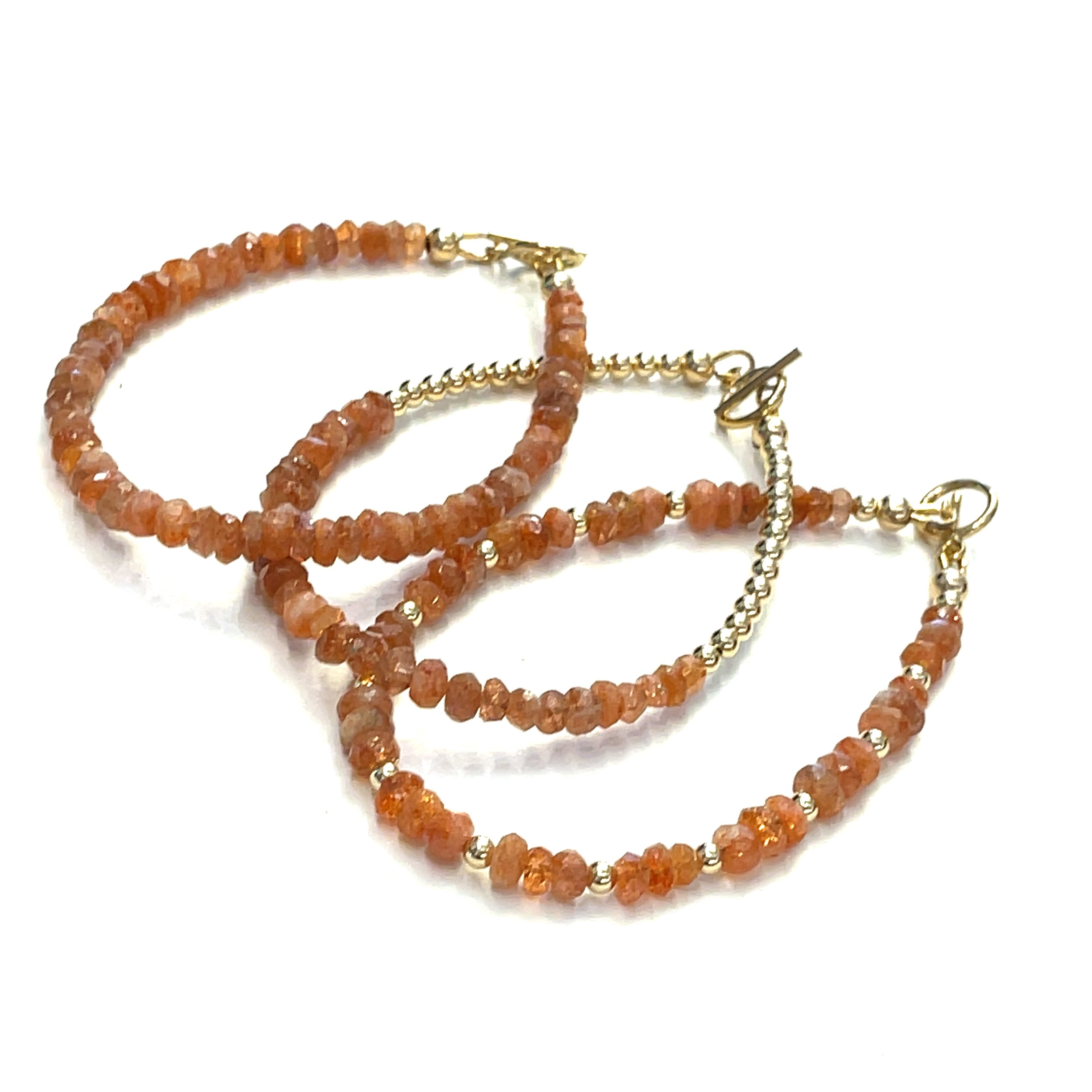 Sunstone Gemstone Bracelets, jewelry