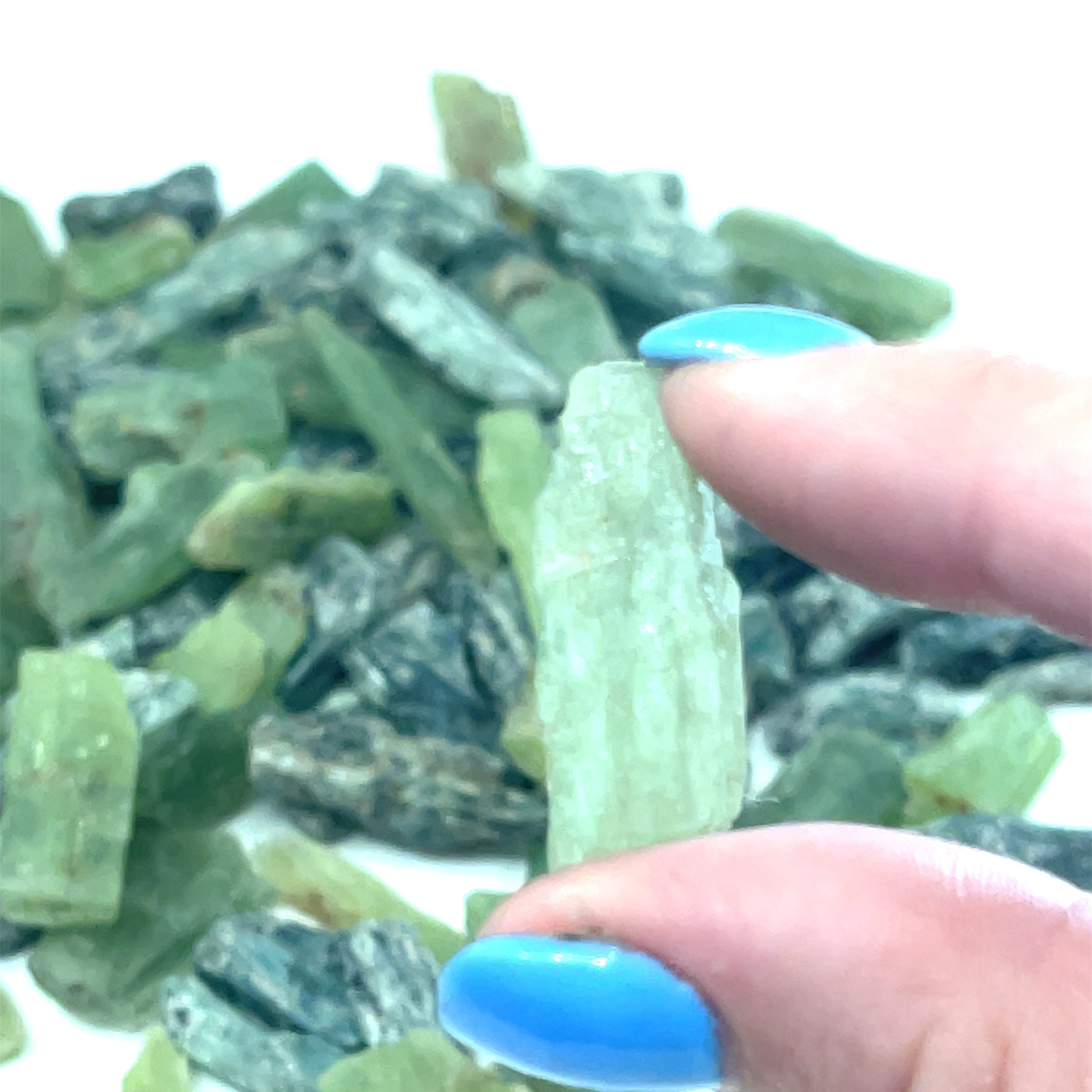 Green Kyanite  raw gemstones