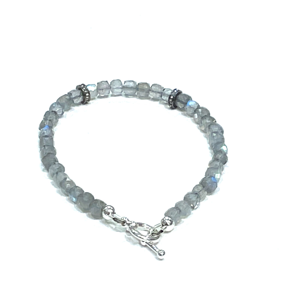 Labradorite gemstone bracelet, Jewelry