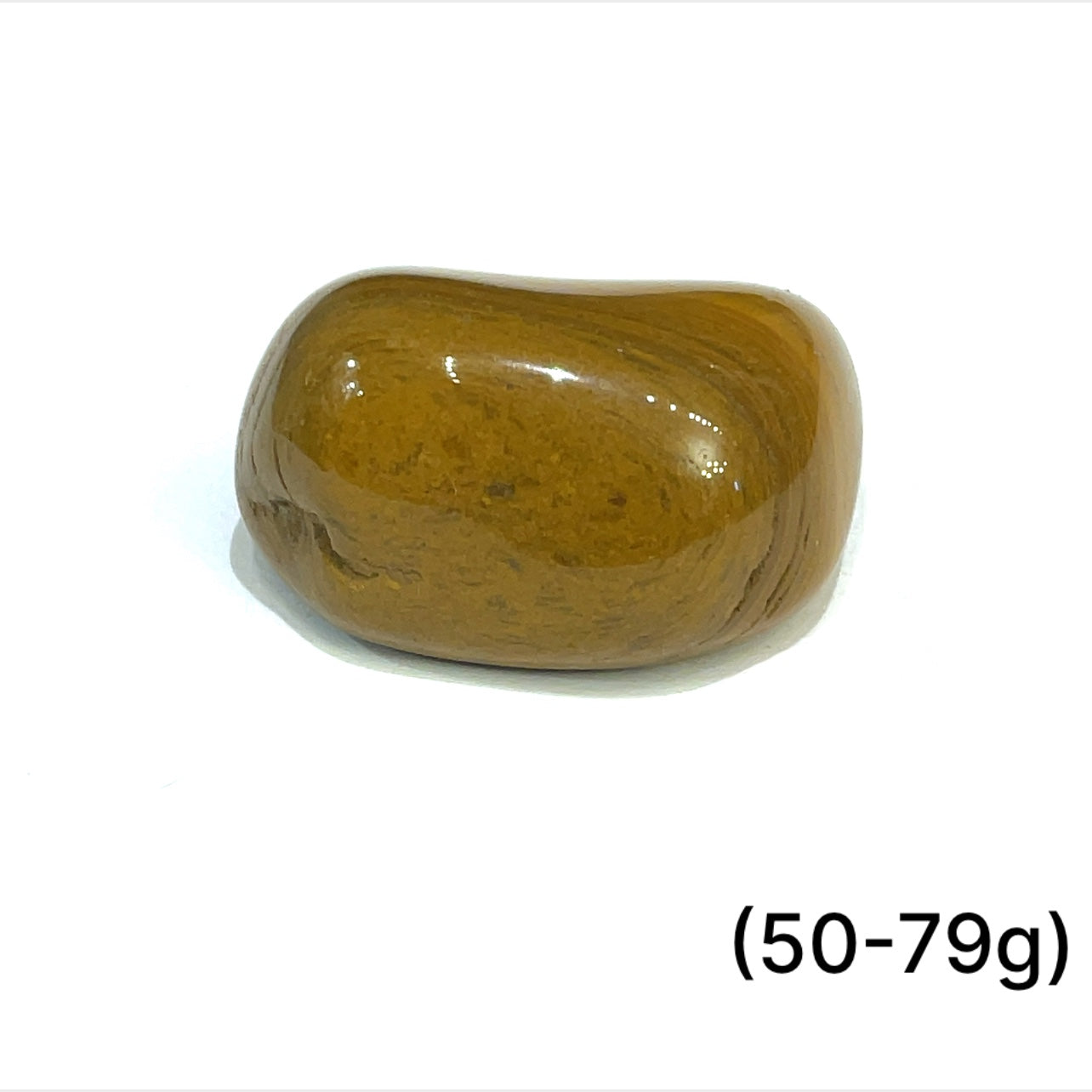 Jasper, Yellow tumbled gemstones