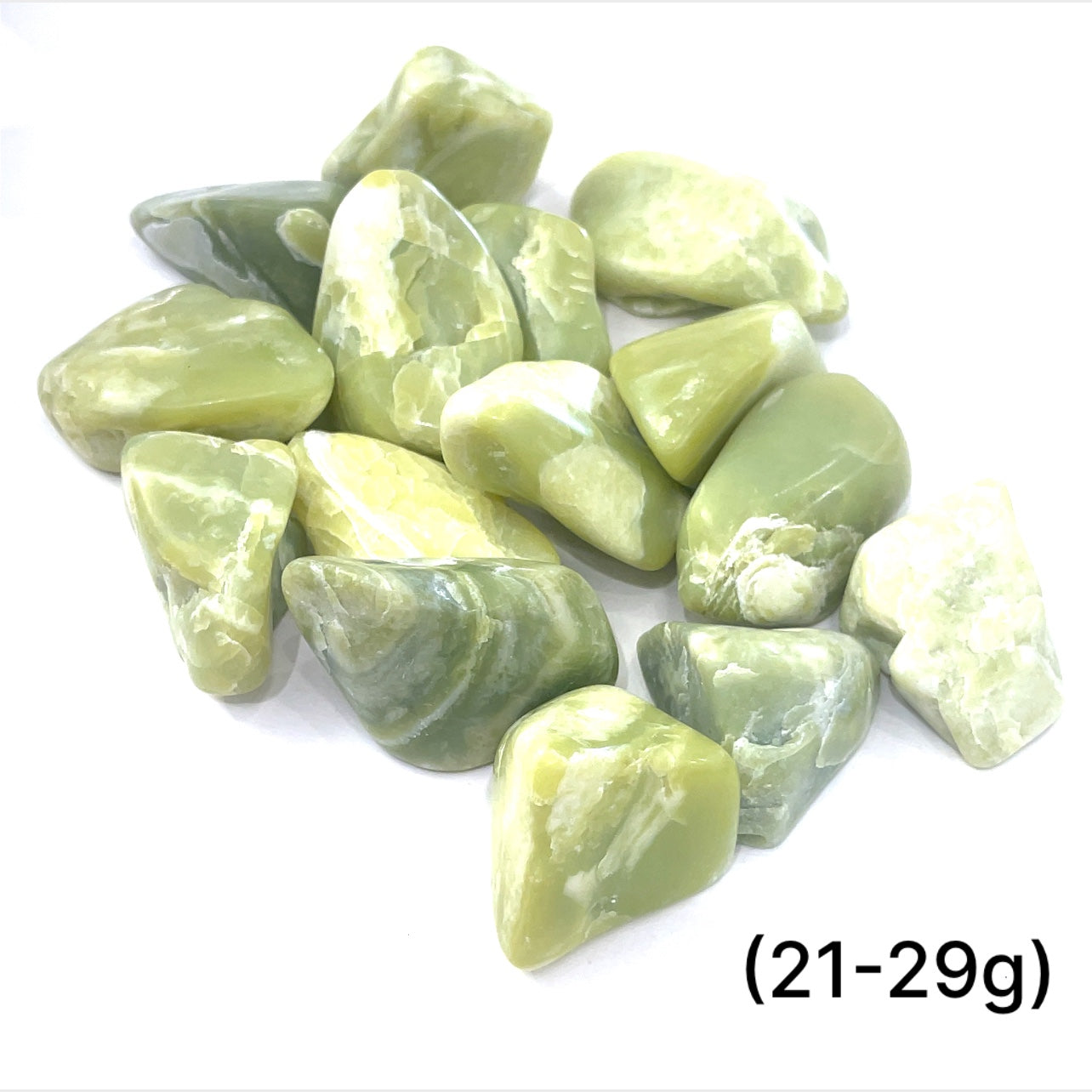 Healerite (Noble Serpentine) tumbled  healing stones