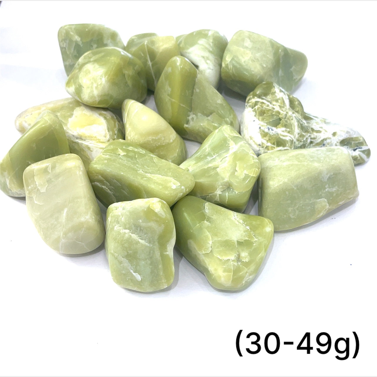 Healerite (Noble Serpentine) tumbled  healing stones