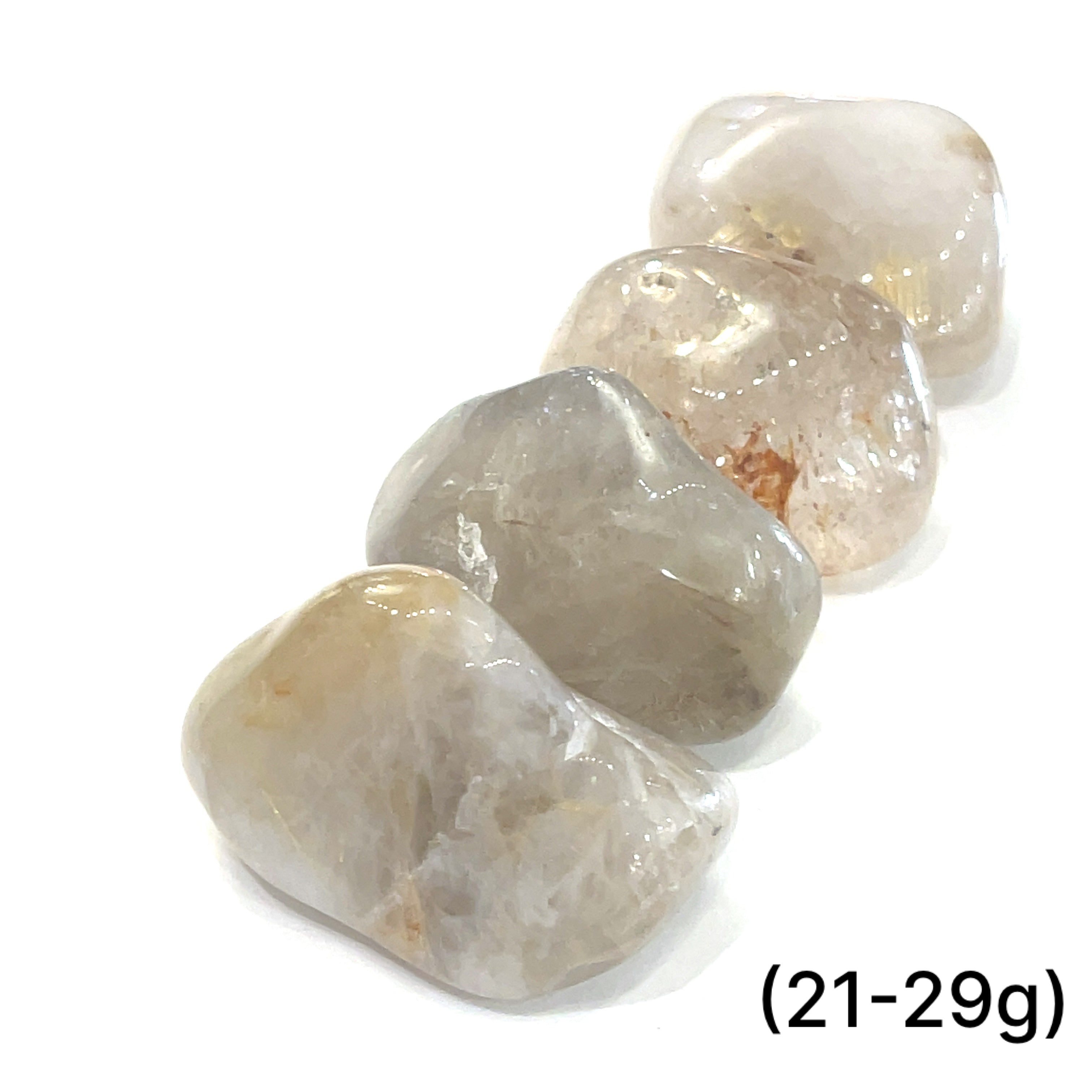 Golden Rutilated Quartz Tumbled Gemstones