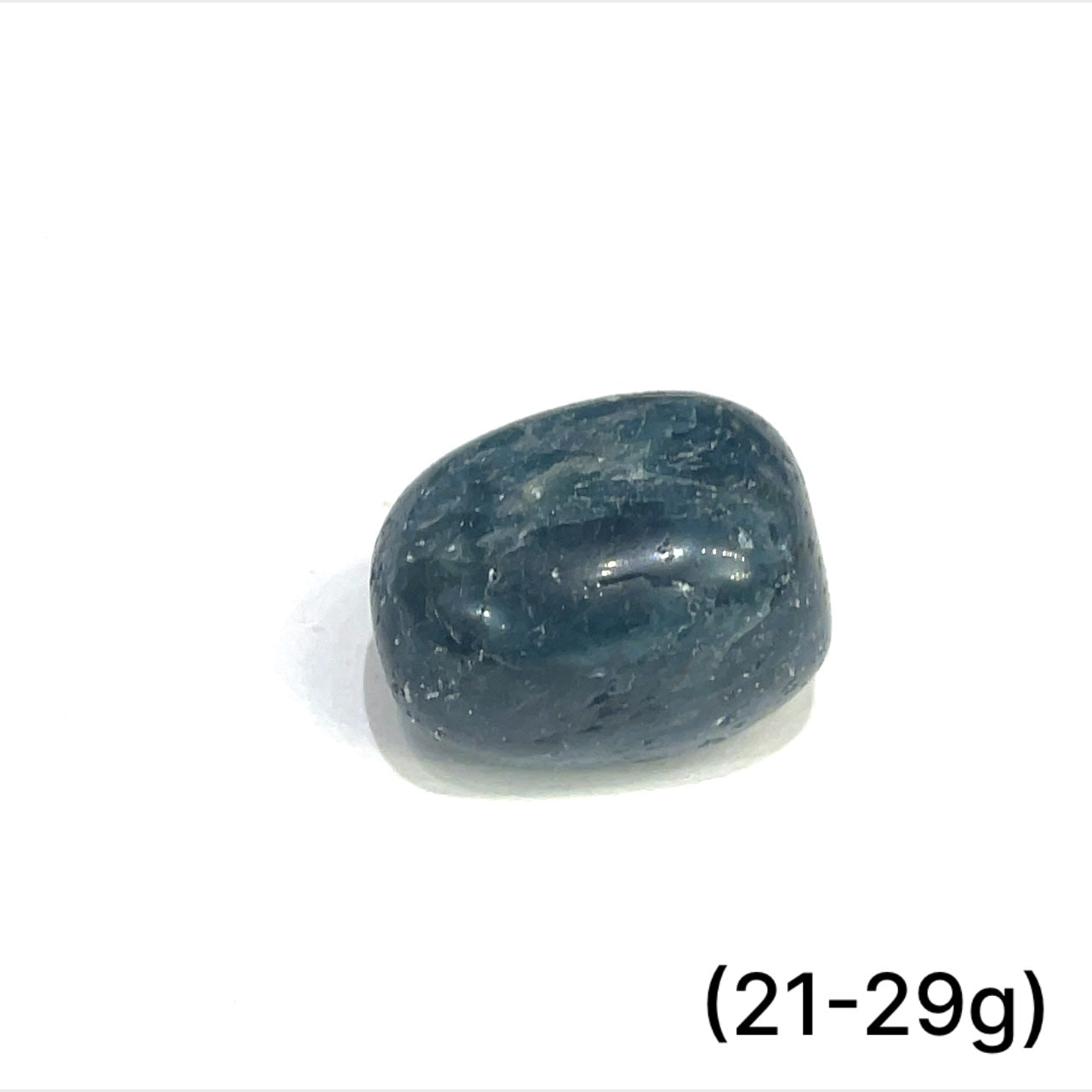Blue Apatite Gemstone Tumbles