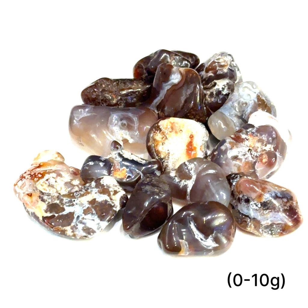 Fire Agate Tumbles (Mexico) gemstones