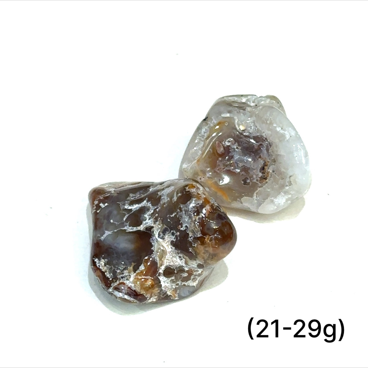 Fire Agate Tumbles (Mexico) gemstones