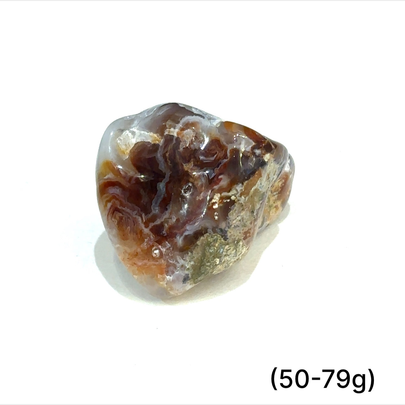 Fire Agate Tumbles (Mexico) gemstones