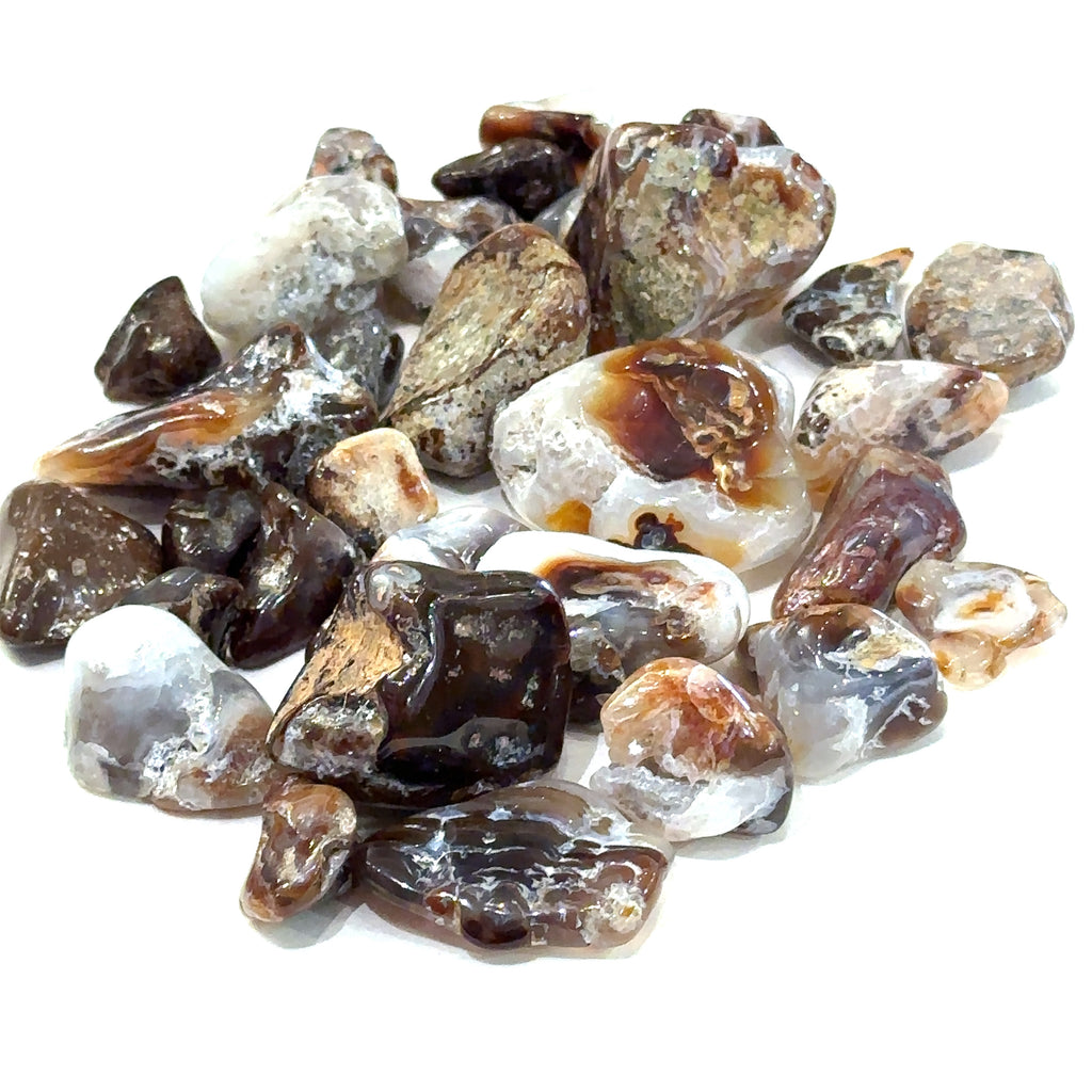 Fire Agate Tumbles (Mexico) gemstones