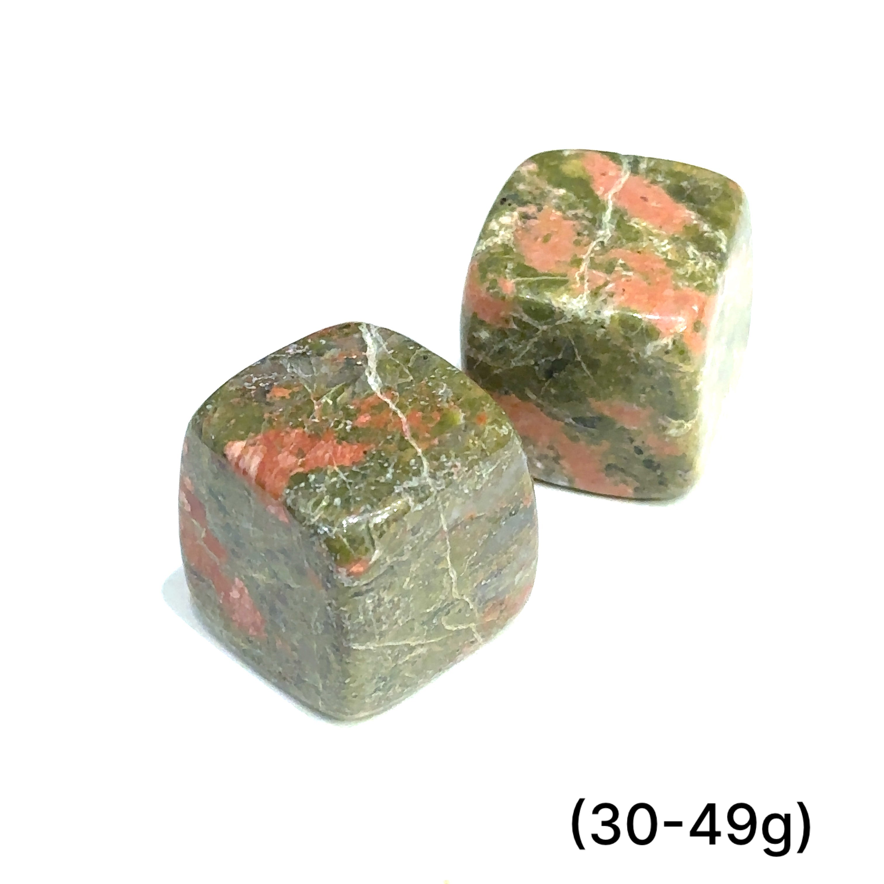 Unakite Tumbled gemstone