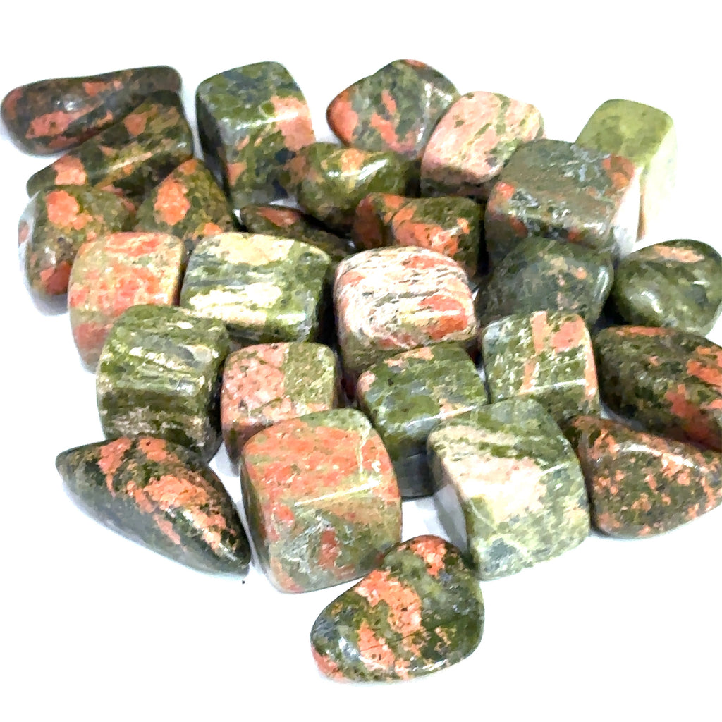 Unakite Tumbled gemstone