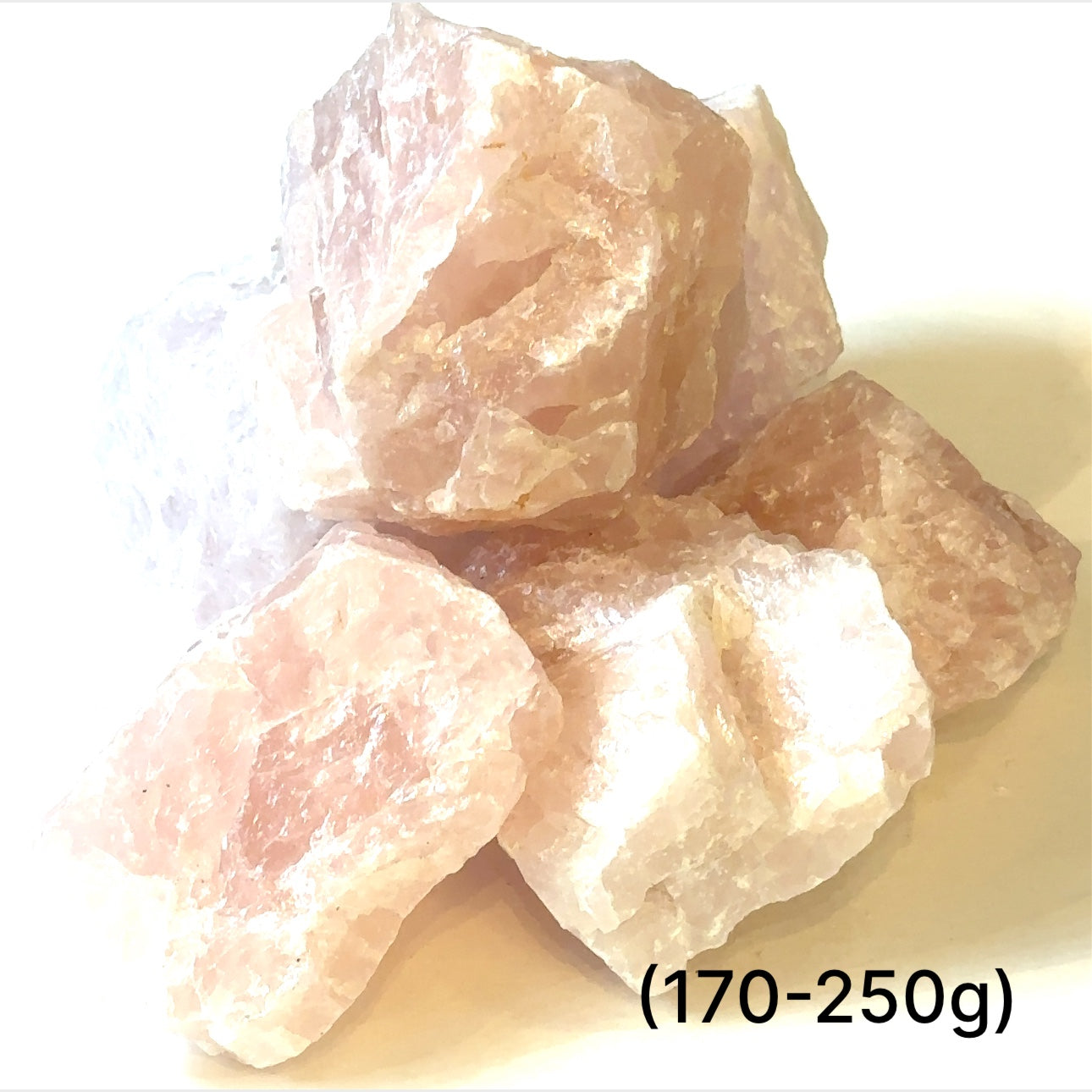 Rose Quartz Raw Gemstones
