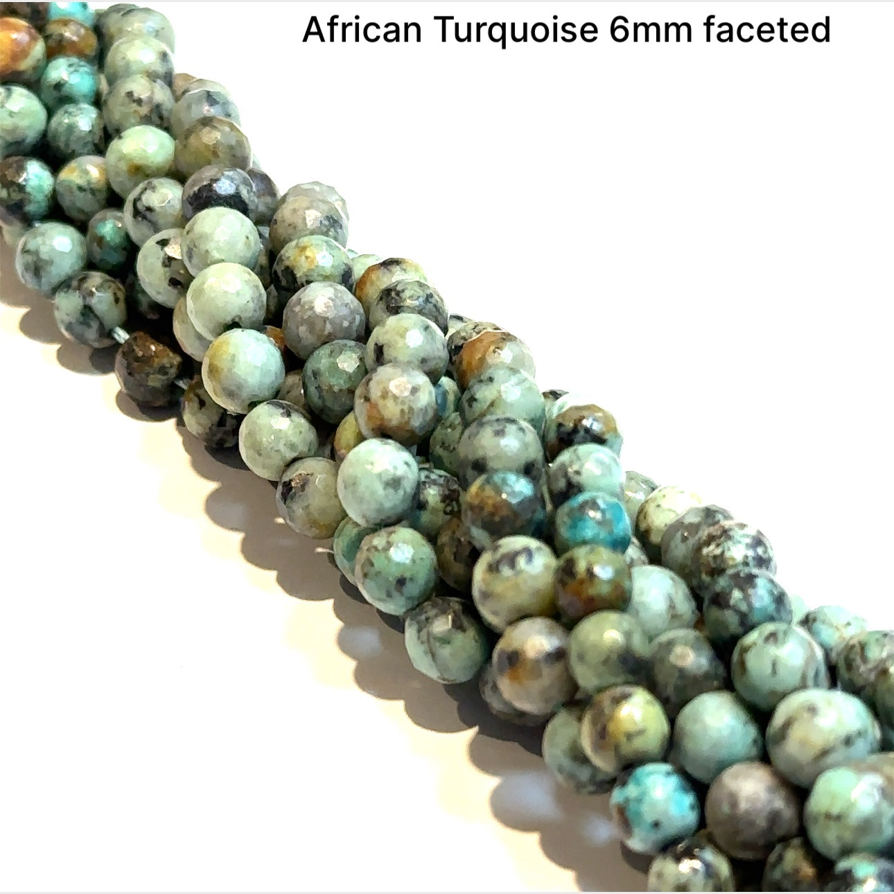 African Turquoise Gemstone Strands, jewelry supplies