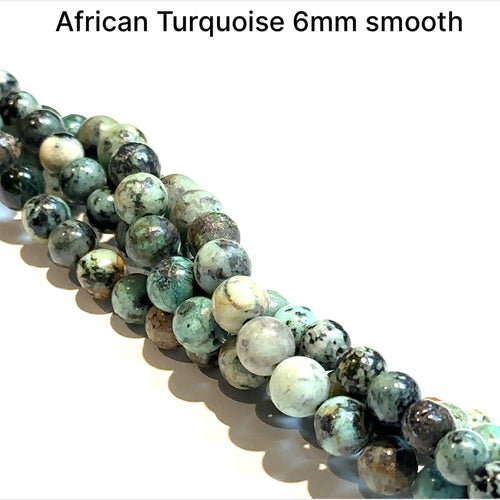 African Turquoise Gemstone Strands, jewelry supplies
