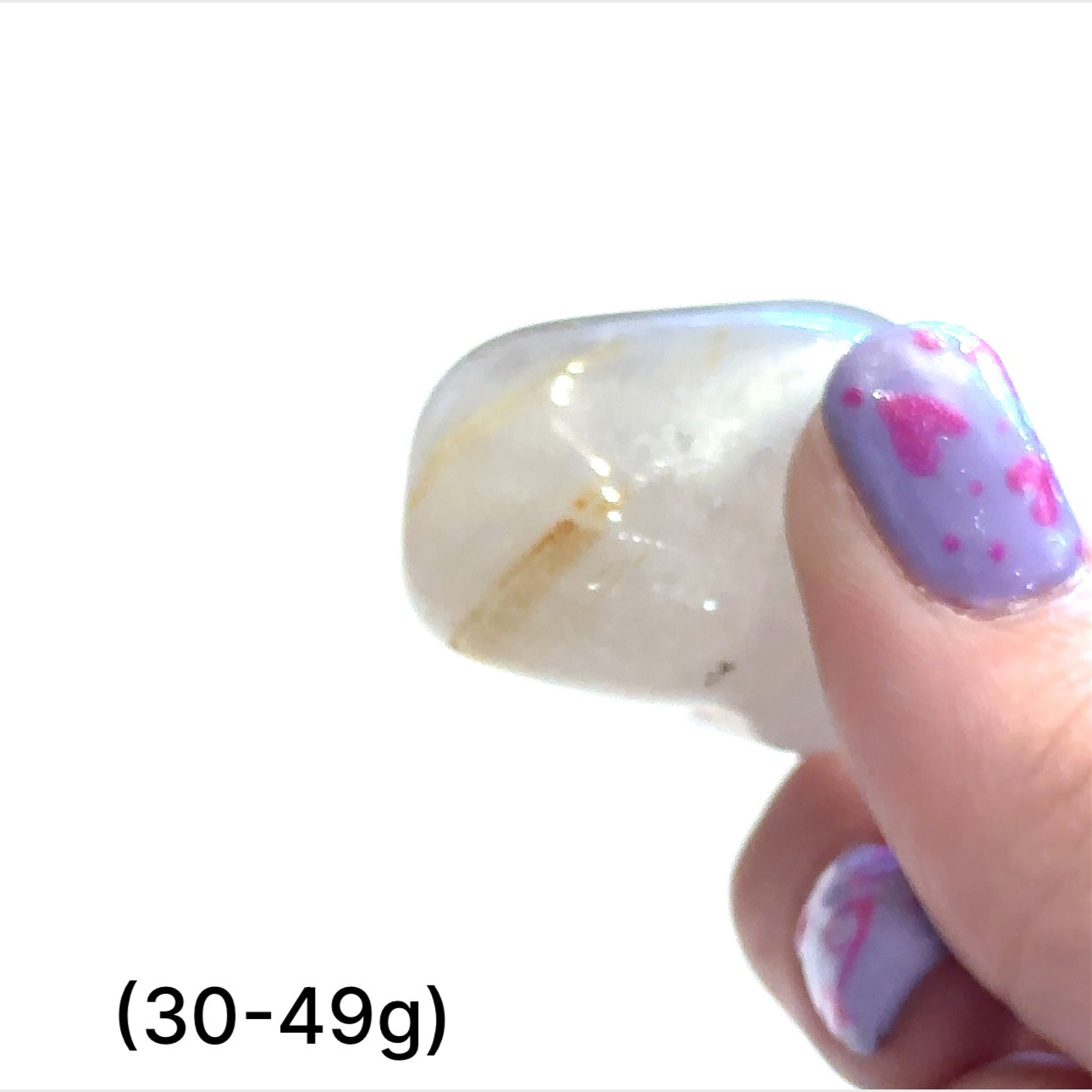 Golden Rutilated Quartz Tumbled Gemstones