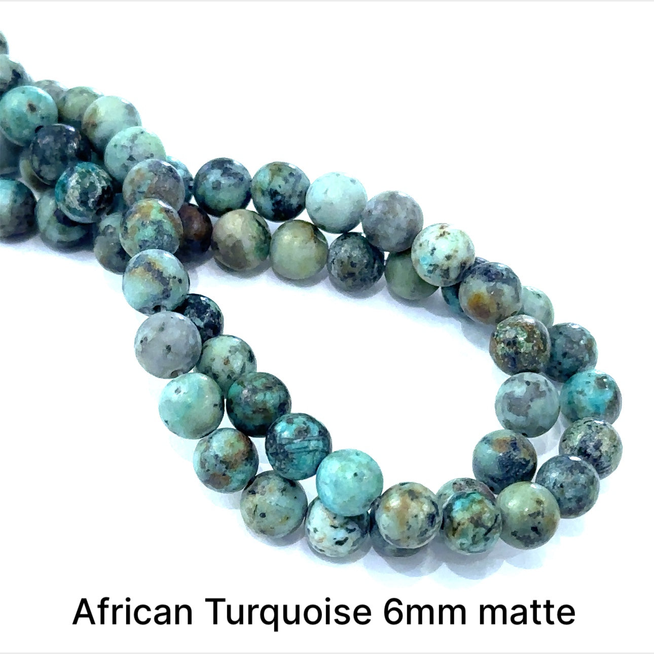 African Turquoise Gemstone Strands, jewelry supplies