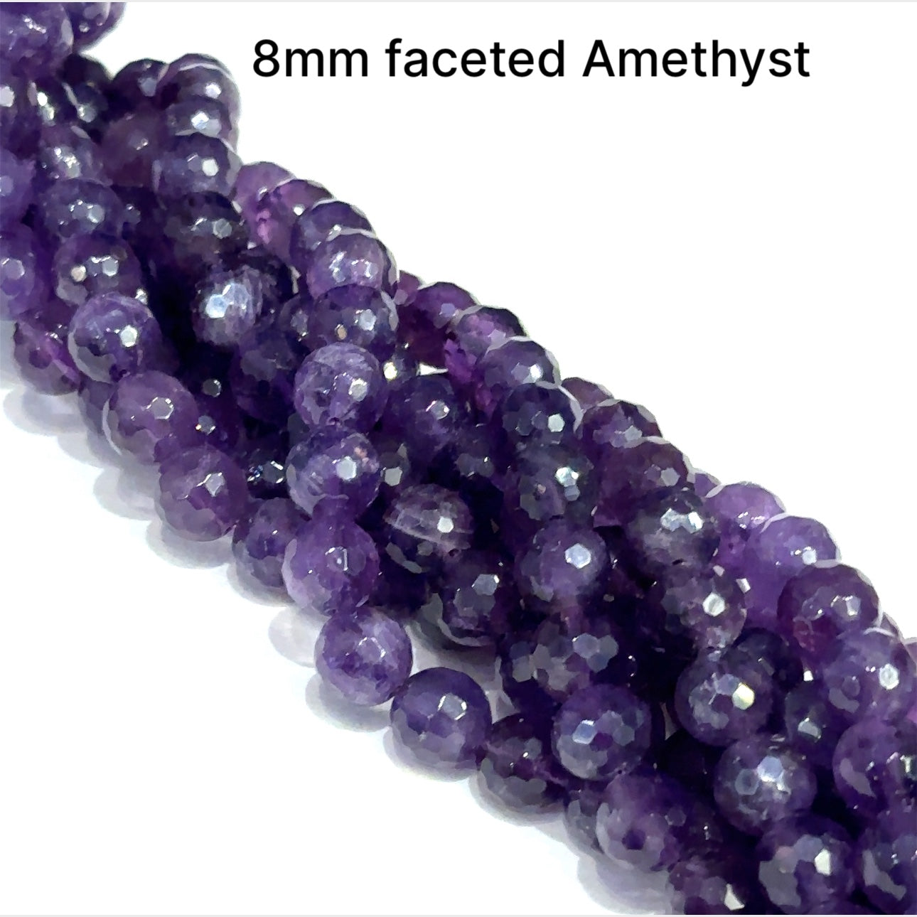 Amethyst Gemstone Strands, jewelry supply