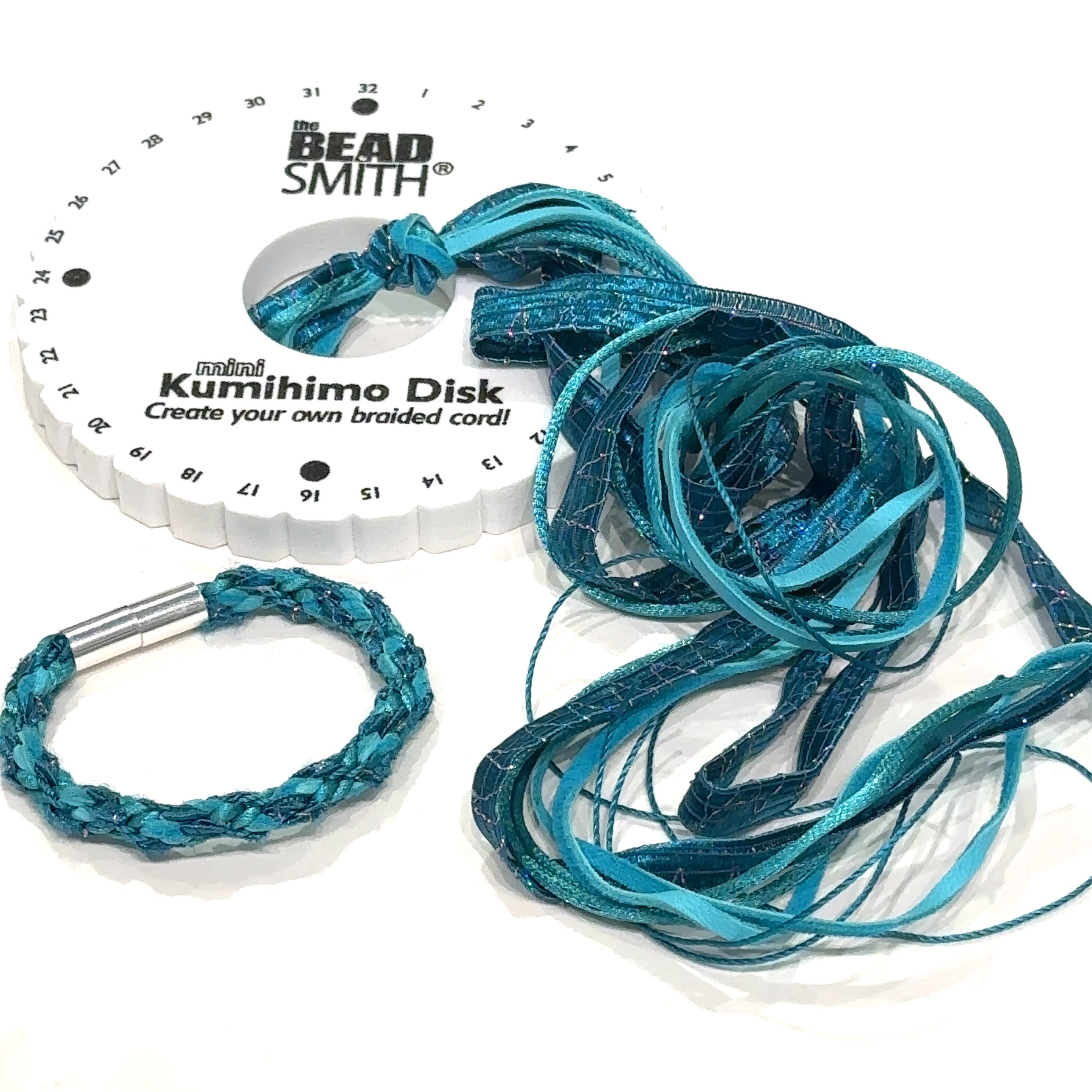 Beginner's Kumihimo Kit including materials (Japanese Braiding), jewelry kit, classes