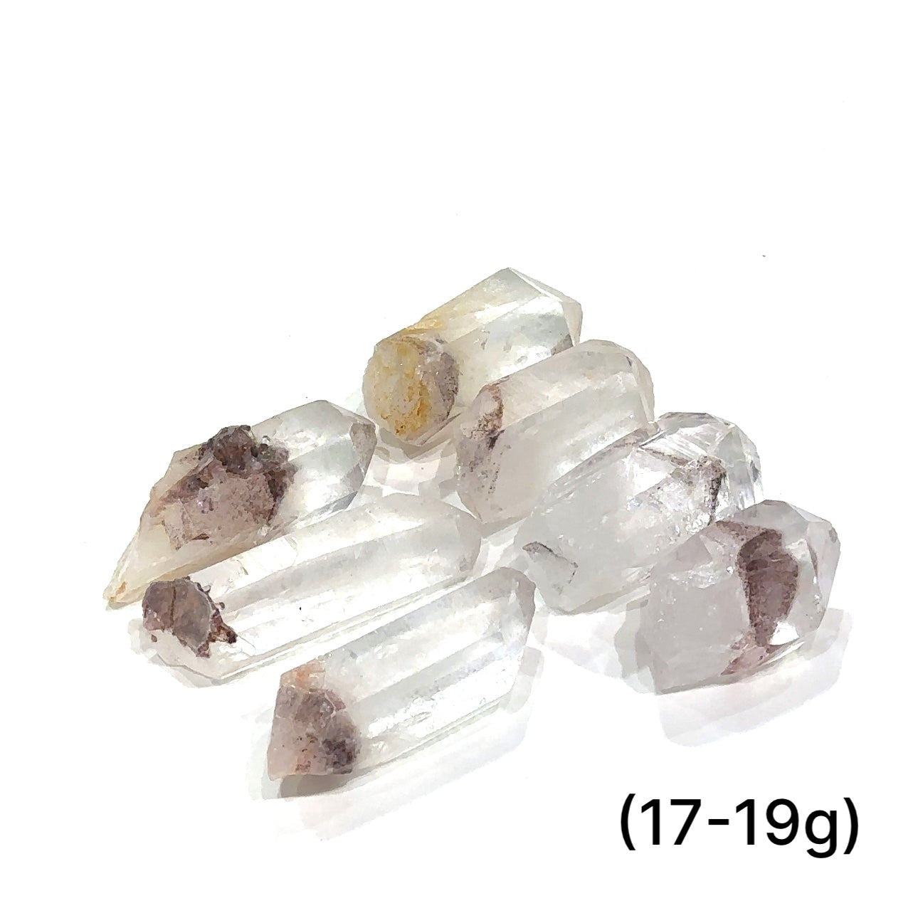 Sunset Quartz points "Disco Ball" Gemstones