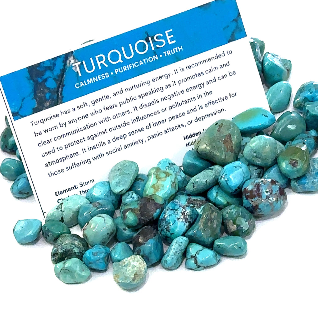 Turquoise Tumbled Gemstone