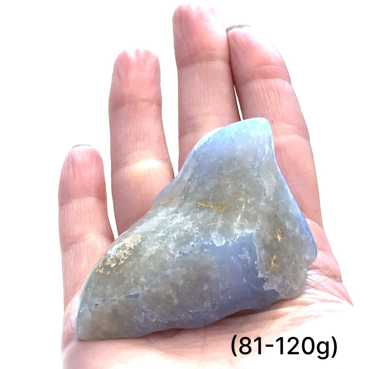 Blue Lace Agate Gemstone Tumbled gemstone