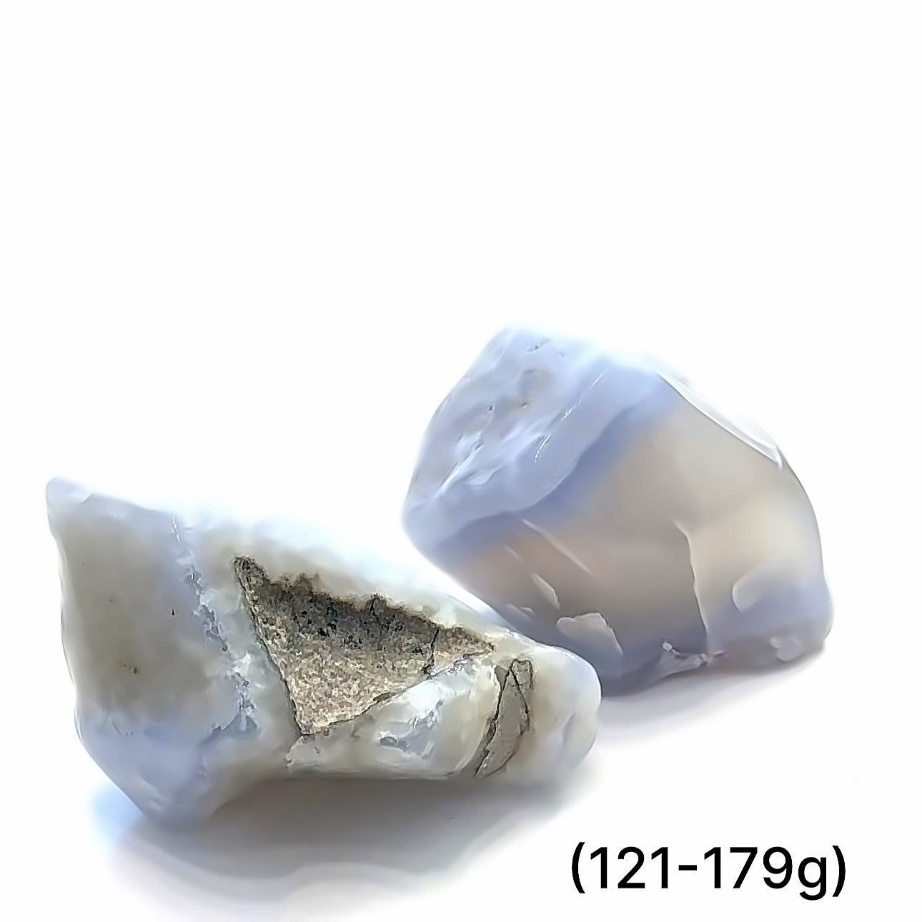 Blue Lace Agate Gemstone Tumbled gemstone