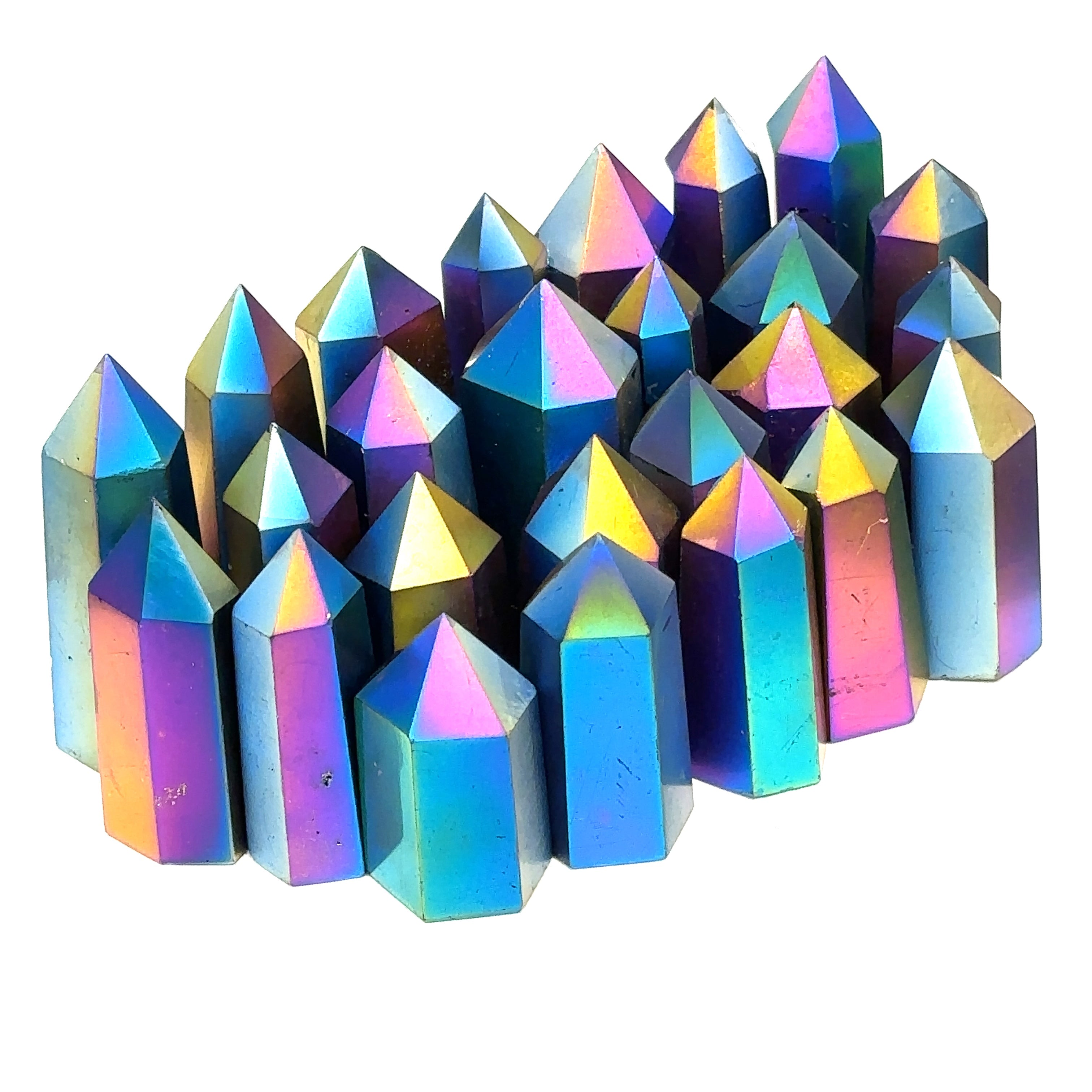 Titanium Quartz Gemstone Towers (Brazil)