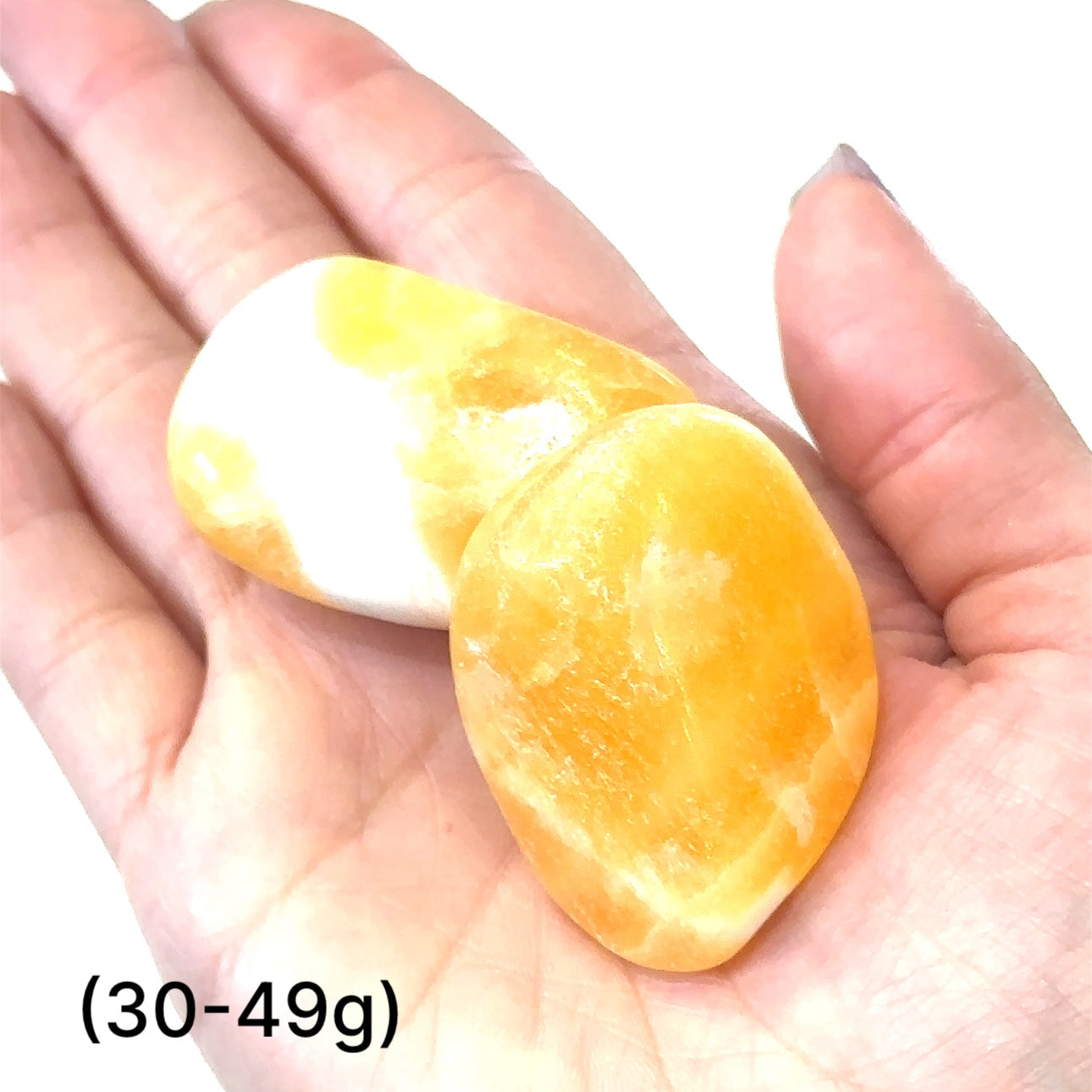 Calcite Orange tumble gemstone