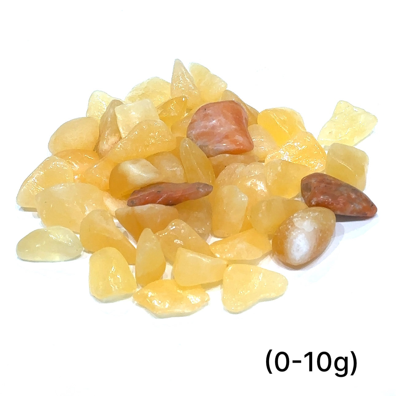 Calcite Orange tumble gemstone