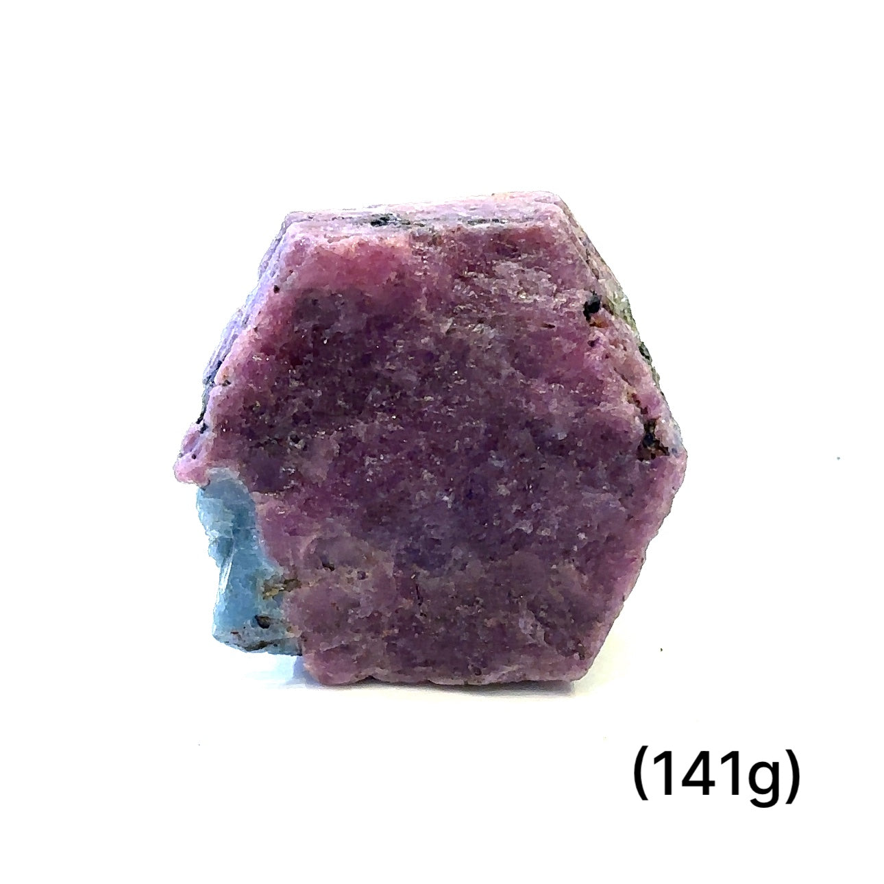 Ruby Hexagon Shapes Raw