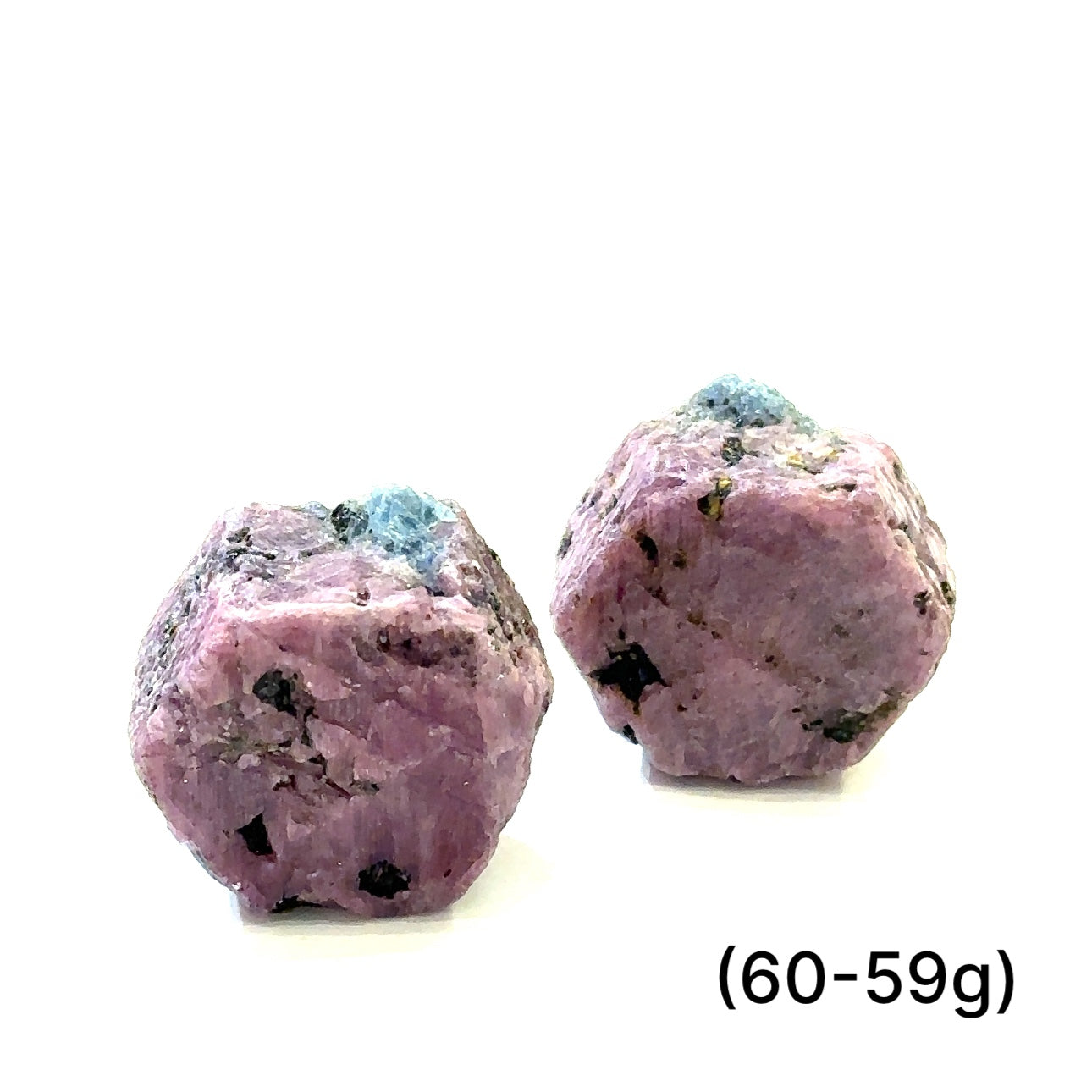 Ruby Hexagon Shapes Raw