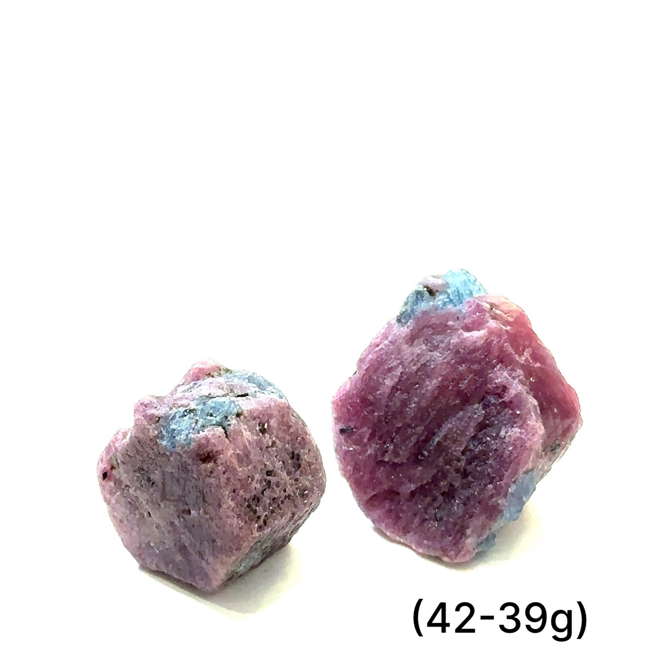 Ruby Hexagon Shapes Raw