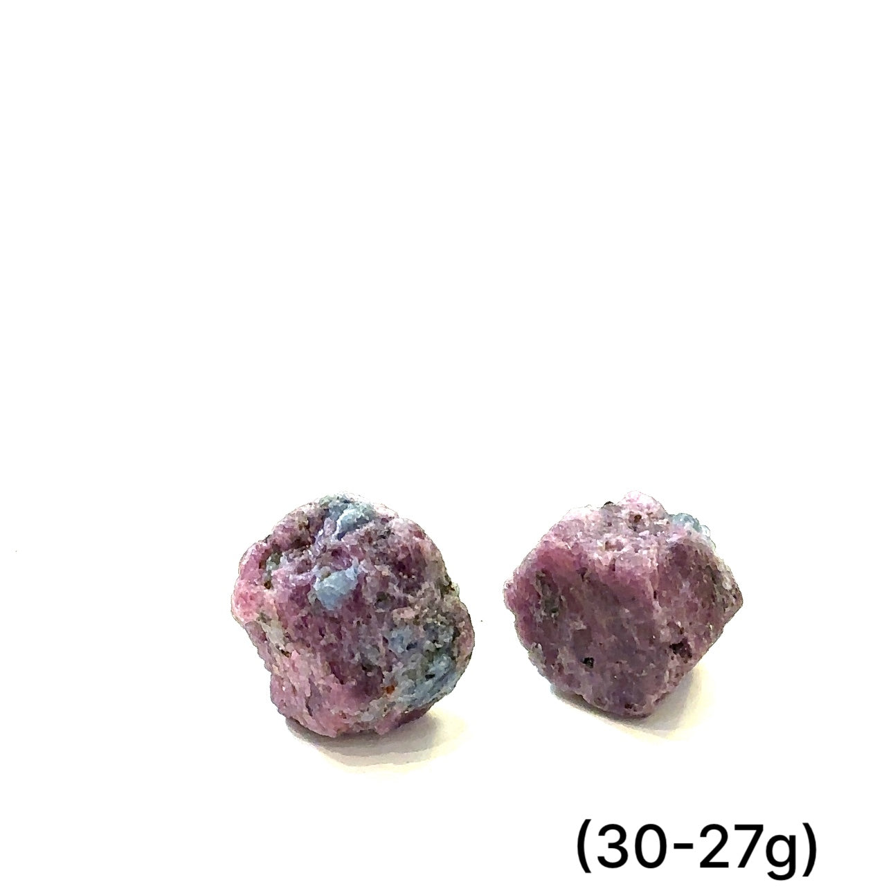 Ruby Hexagon Shapes Raw