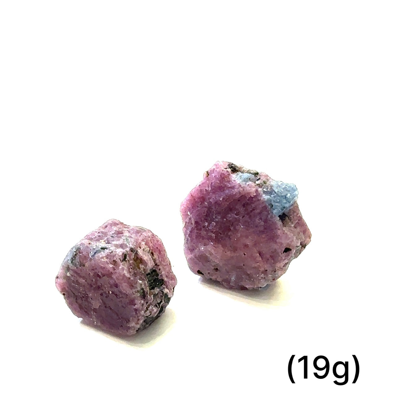 Ruby Hexagon Shapes Raw