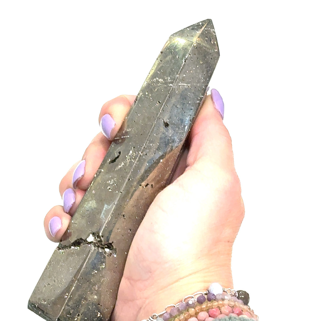 Pyrite Gemstone Tower