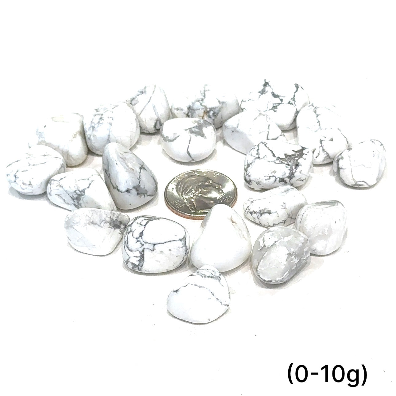 Howlite Tumbled Gemstone
