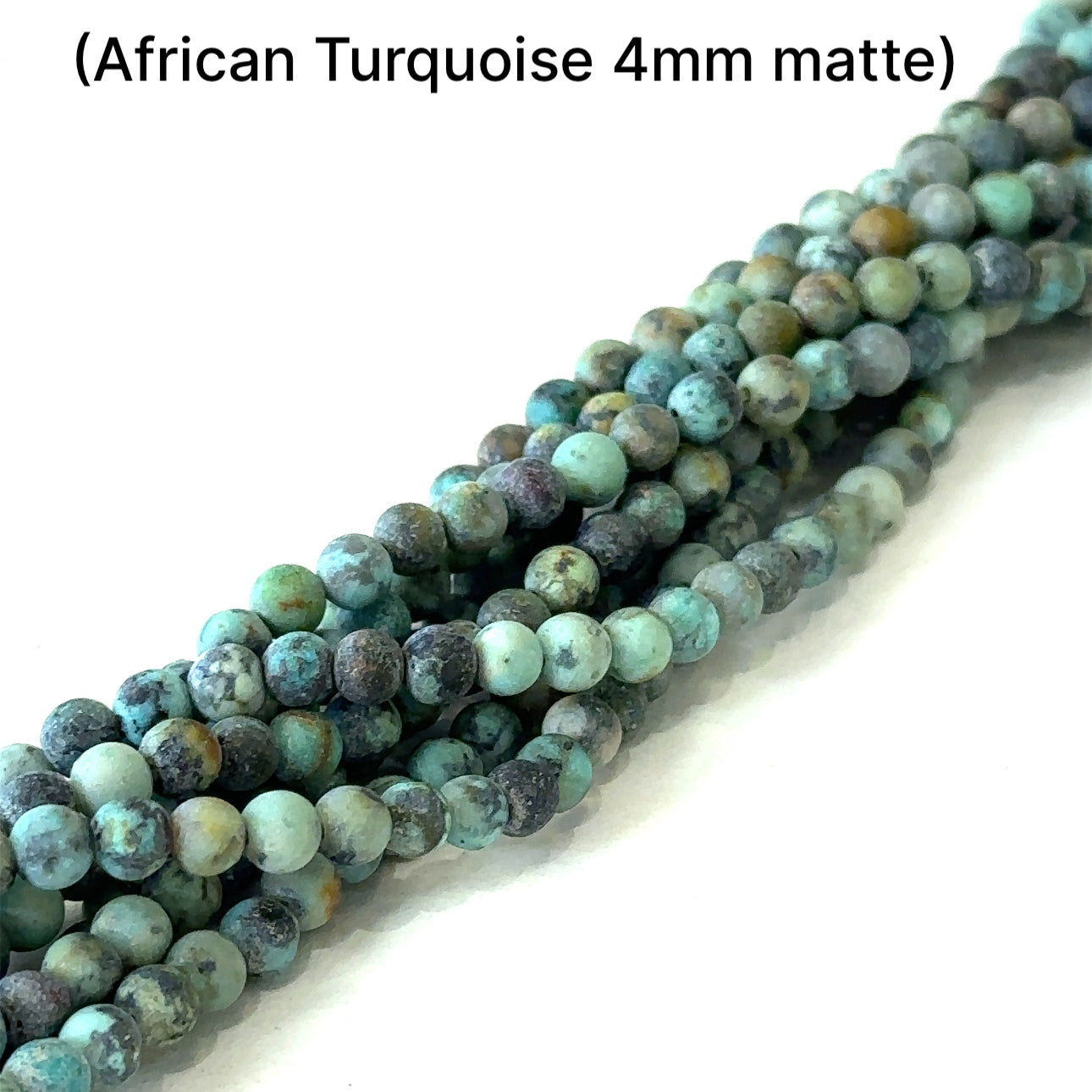 African Turquoise Gemstone Strands, jewelry supplies