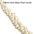 Fresh Water Pearls,  Fresh Water Button Pearl Strands, jewelry supplies