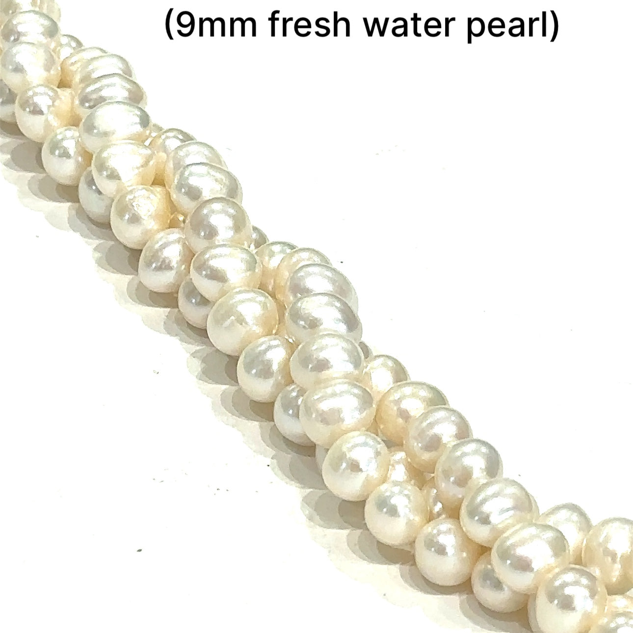 Fresh Water Pearls,  Fresh Water Button Pearl Strands, jewelry supplies