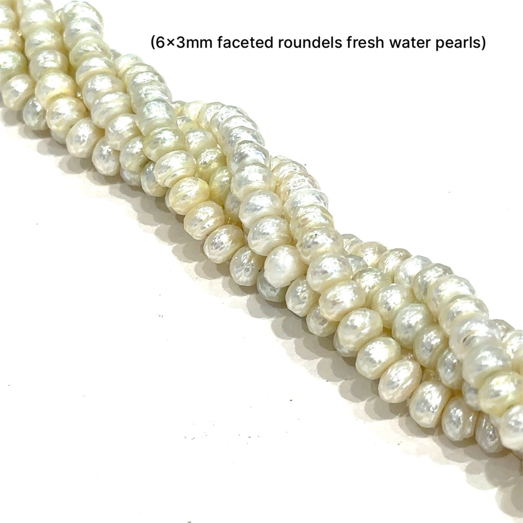 Fresh Water Pearls,  Fresh Water Button Pearl Strands, jewelry supplies