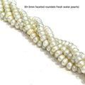 Fresh Water Pearls,  Fresh Water Button Pearl Strands, jewelry supplies