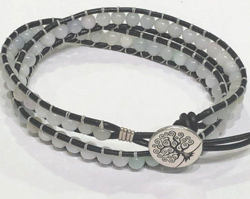 Leather Wrap Bracelet Making Class | Design Custom Boho Jewelry in Boston