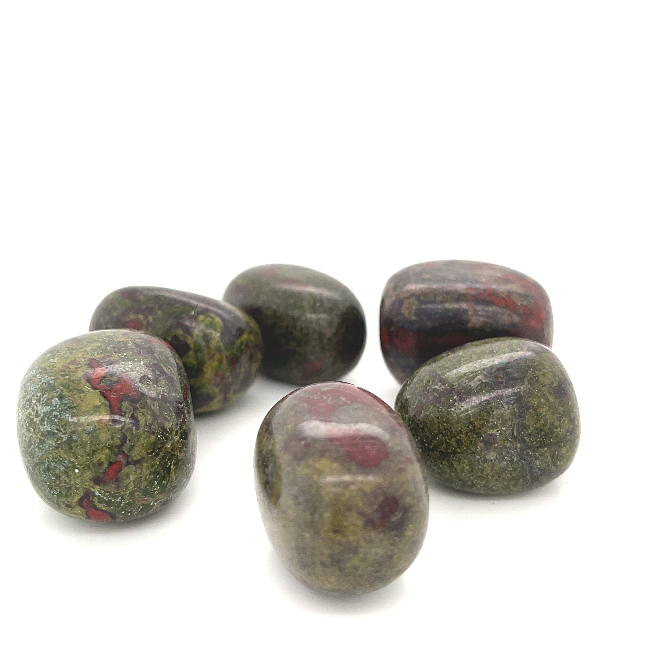 Dragon Blood Jasper, Tumbled Gemstone