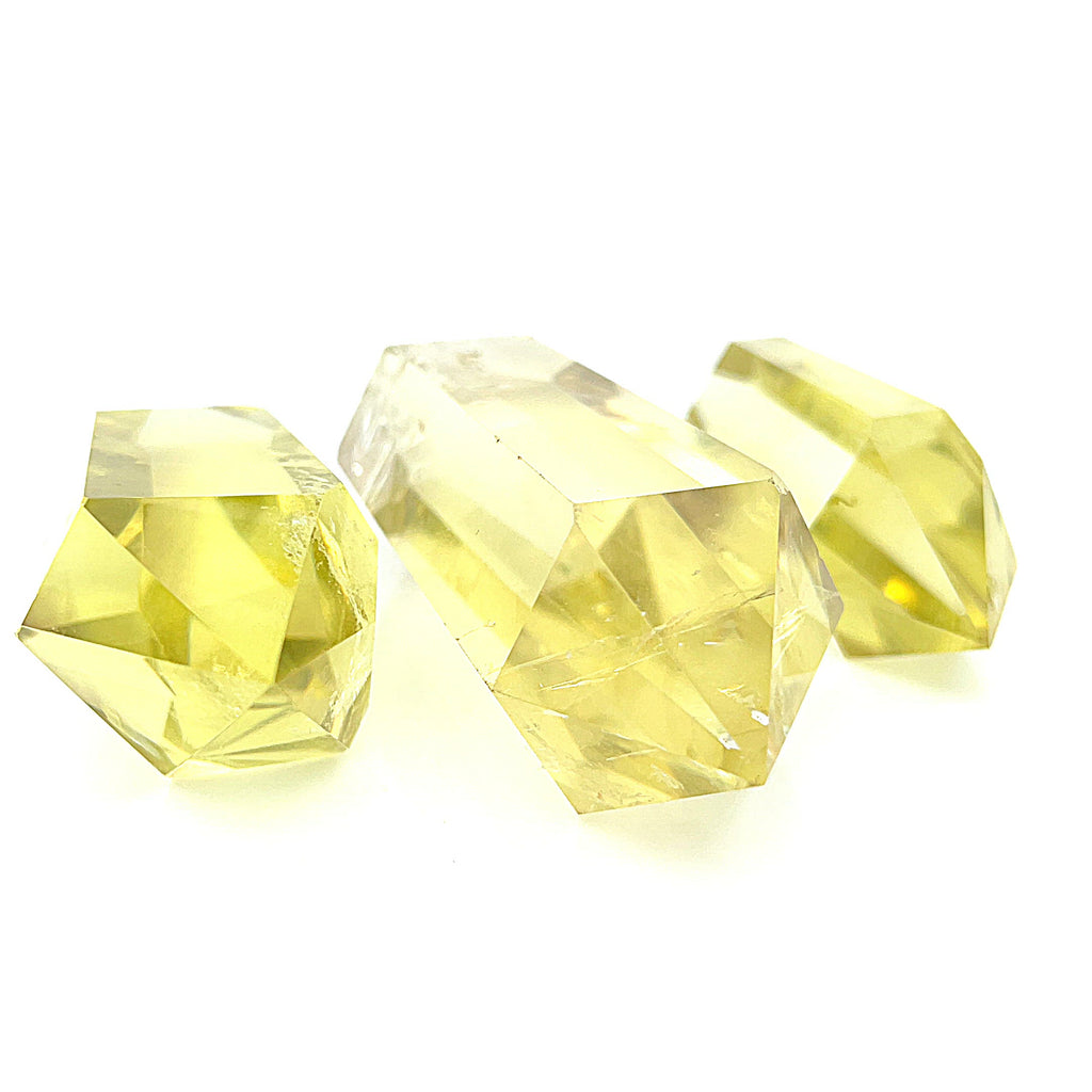 Citrine Gemstone Double Terminated points