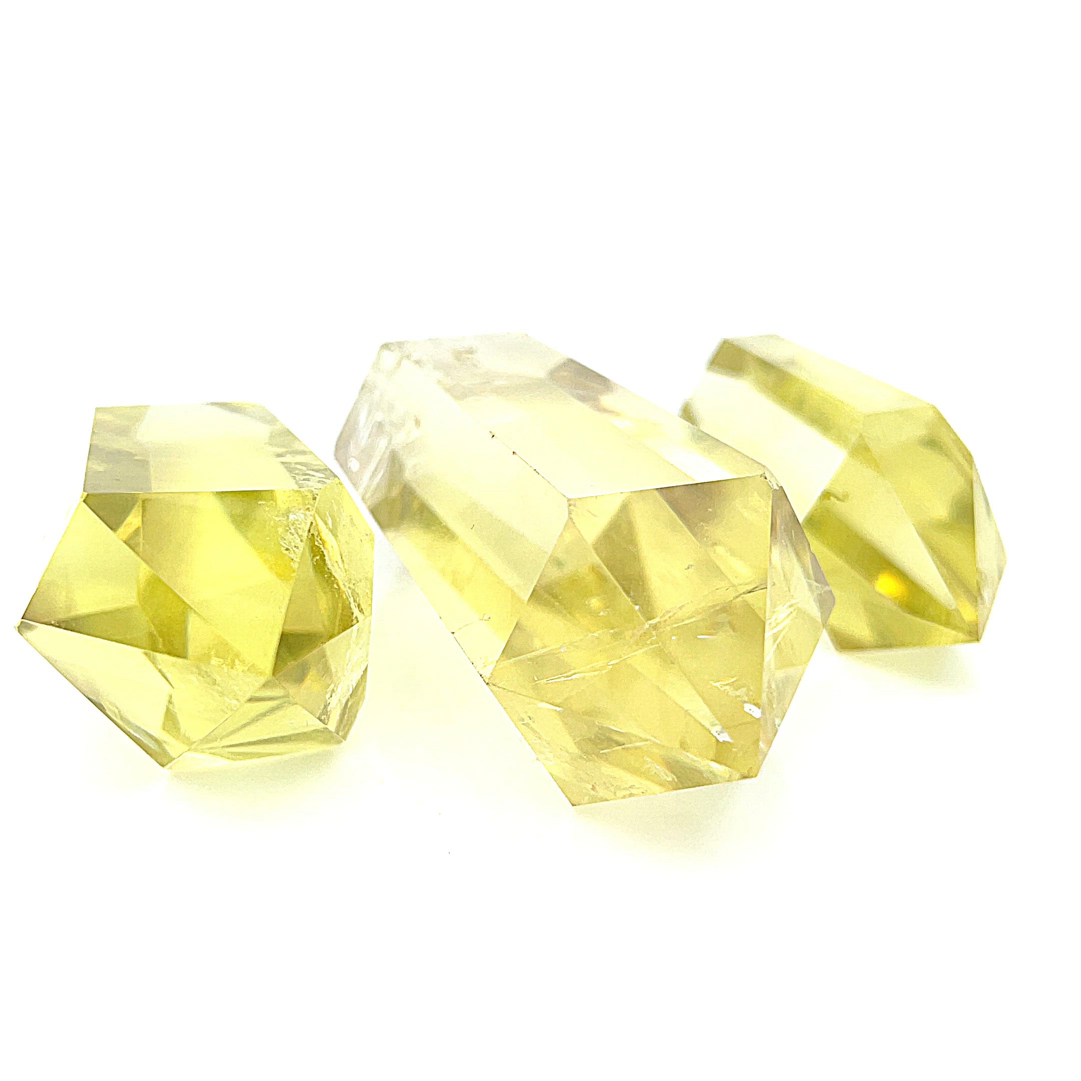 Citrine Gemstone Double Terminated points