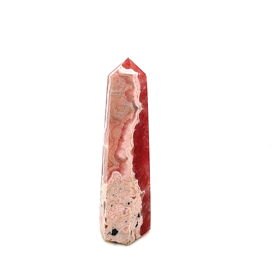 Rhodochrosite Gemstone Tower