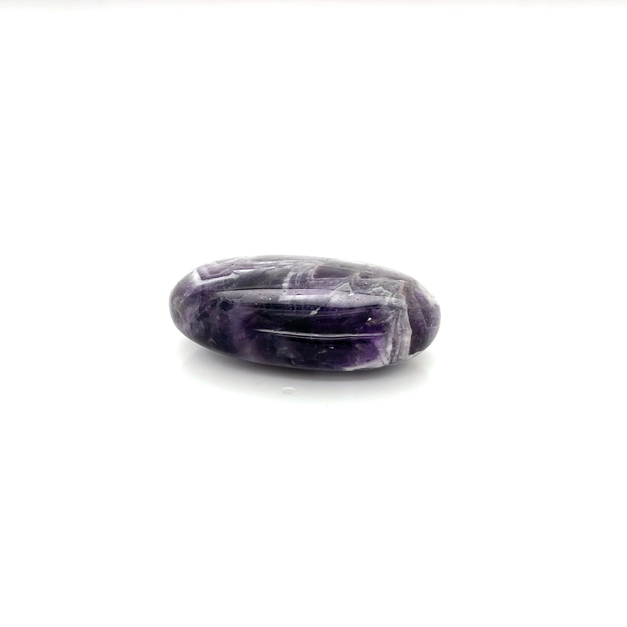 Amethyst gemstone Palm Stone