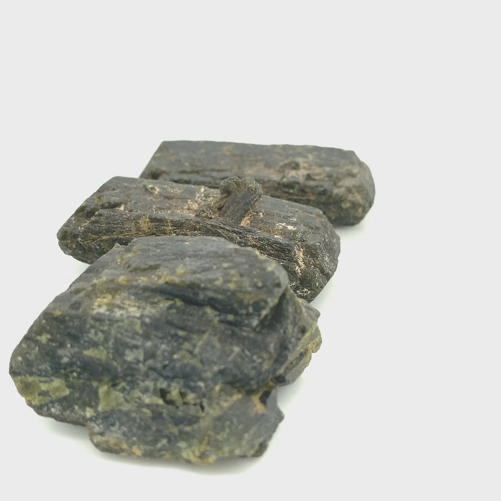Epidote Log Raw Gemstone